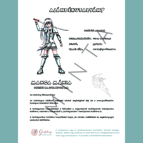 Manga mánia ajándékutalvány - Image 3