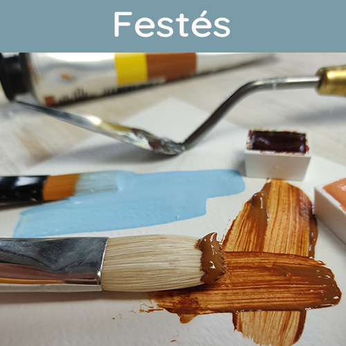 Festékek és ecsetek