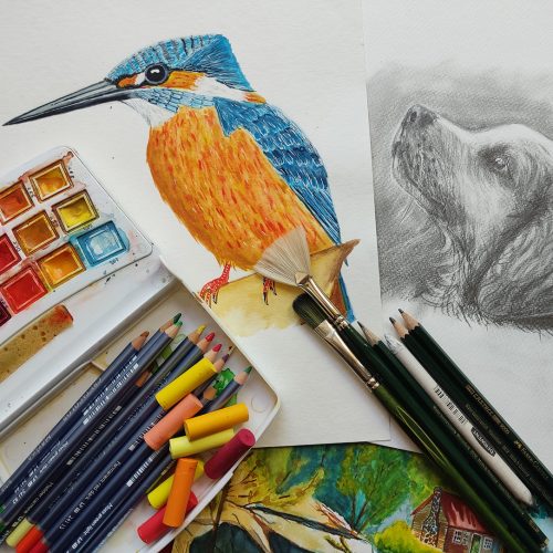 Grafiklub rajzolás és festés - féléves előfizetés